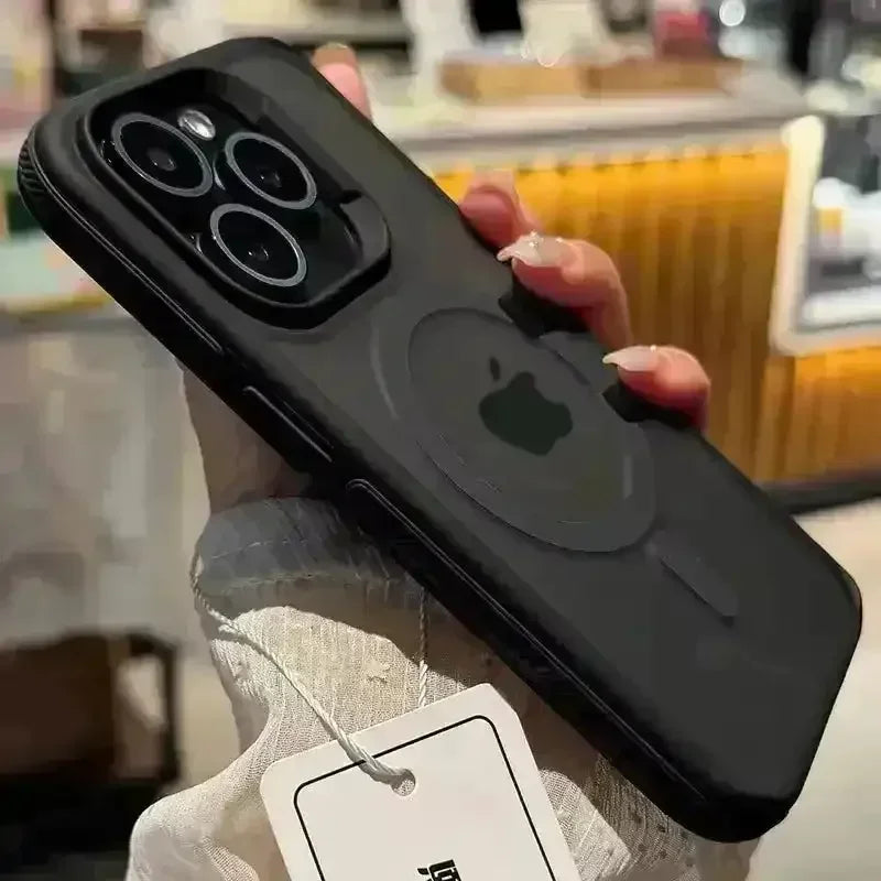 Matte Frosted Magnetic Case (For iPhones) - Bear Hugs