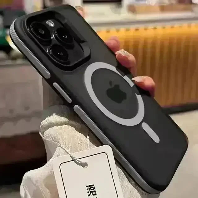 Matte Frosted Magnetic Case (For iPhones) - Bear Hugs