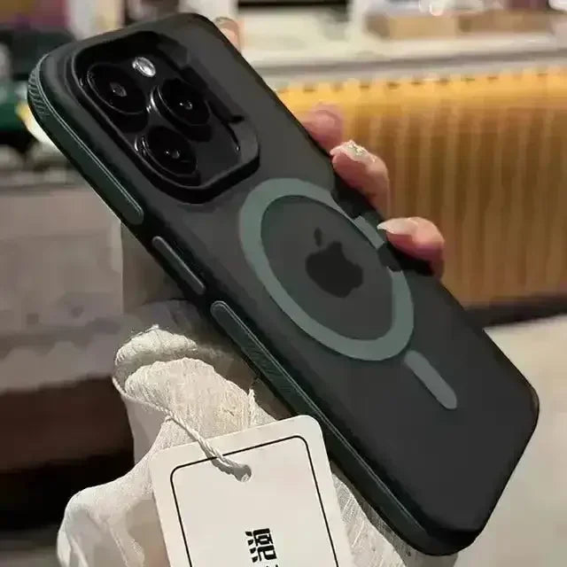 Matte Frosted Magnetic Case (For iPhones) - Bear Hugs