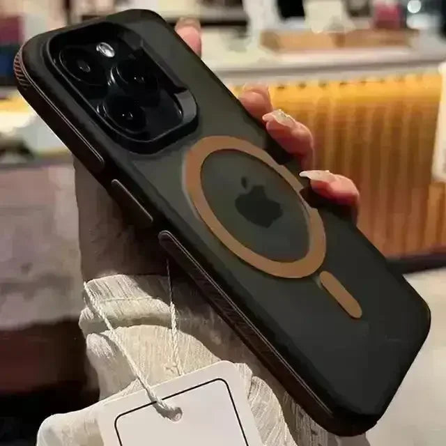 Matte Frosted Magnetic Case (For iPhones) - Bear Hugs