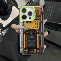 Mechanical Transparent Sci-Fi Phone Case (For iPhones) - Bear Hugs