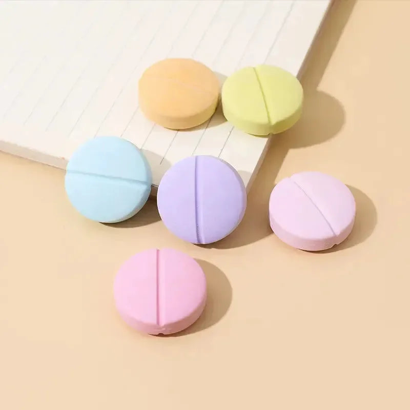 Medicine Pill Eraser (Set of 6) - Bear Hugs