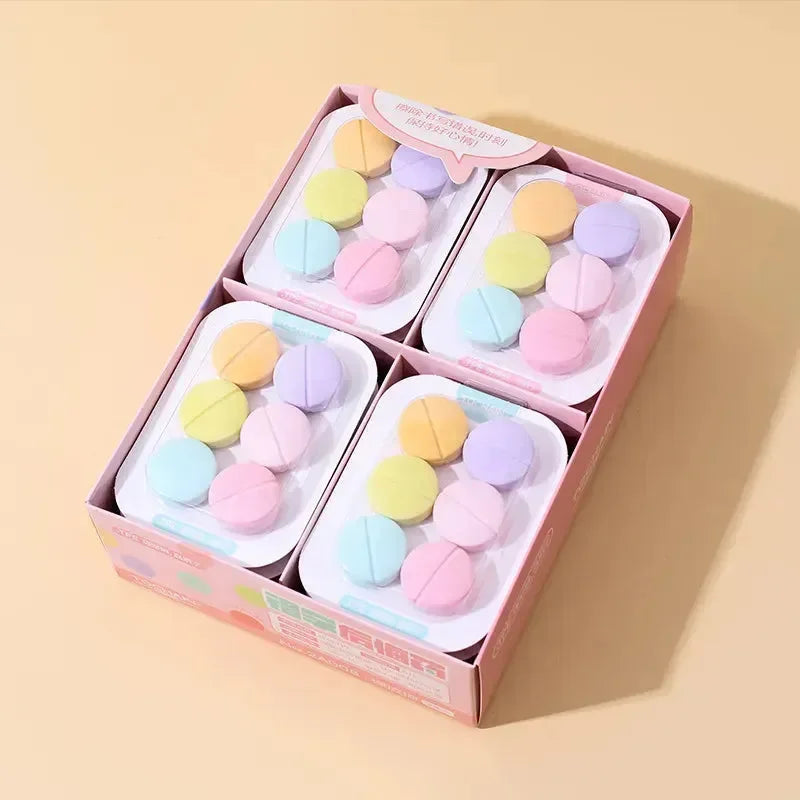 Medicine Pill Eraser (Set of 6) - Bear Hugs