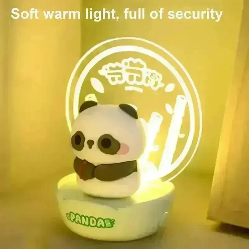 Meditating Panda Night Lamp - Bear Hugs