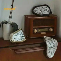 Melting Roman Numerical Wall Clock - Bear Hugs