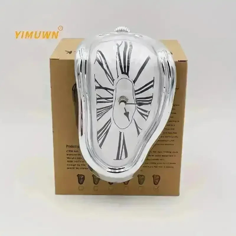 Melting Roman Numerical Wall Clock - Bear Hugs