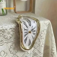 Melting Roman Numerical Wall Clock - Bear Hugs