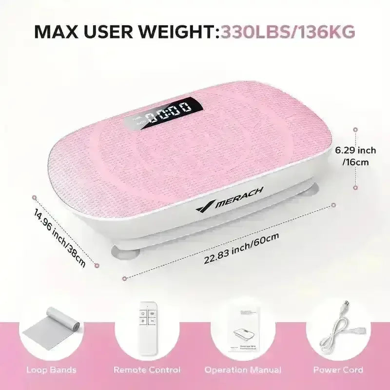 Merach Whole Body Vibration Home Gym Plate - Bear Hugs