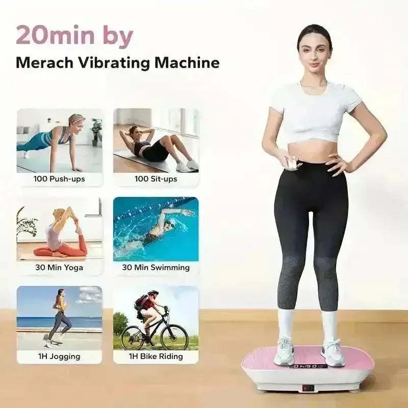 Merach Whole Body Vibration Home Gym Plate - Bear Hugs