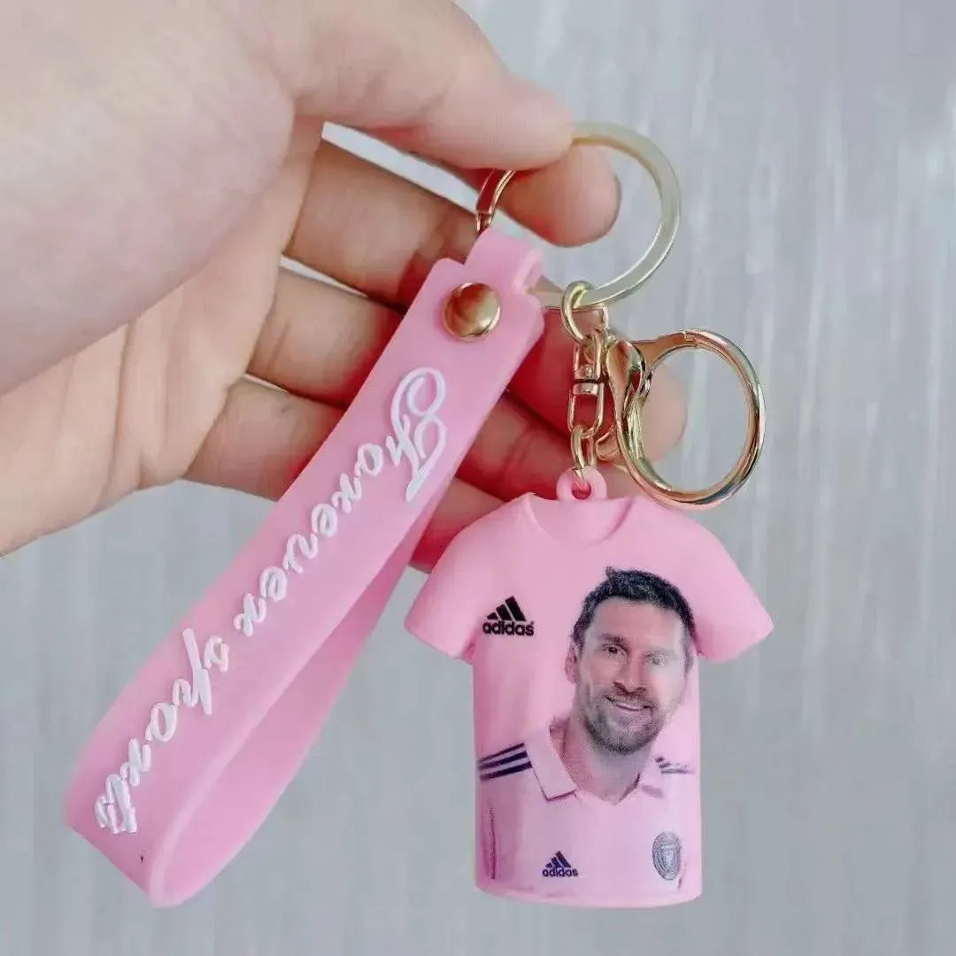 Messi Global Goals 3D Keychain - Bear Hugs