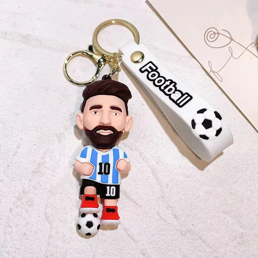 Messi Global Goals 3D Keychain - Bear Hugs