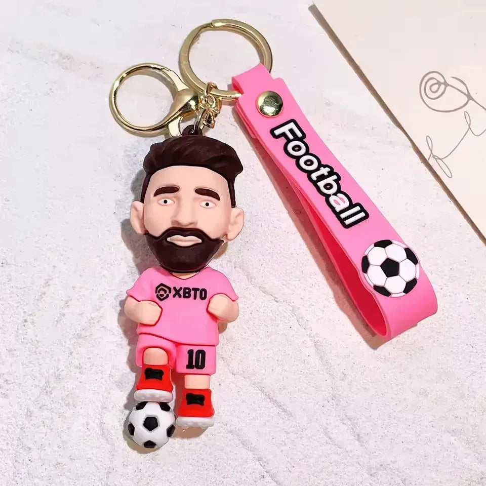 Messi Global Goals 3D Keychain - Bear Hugs