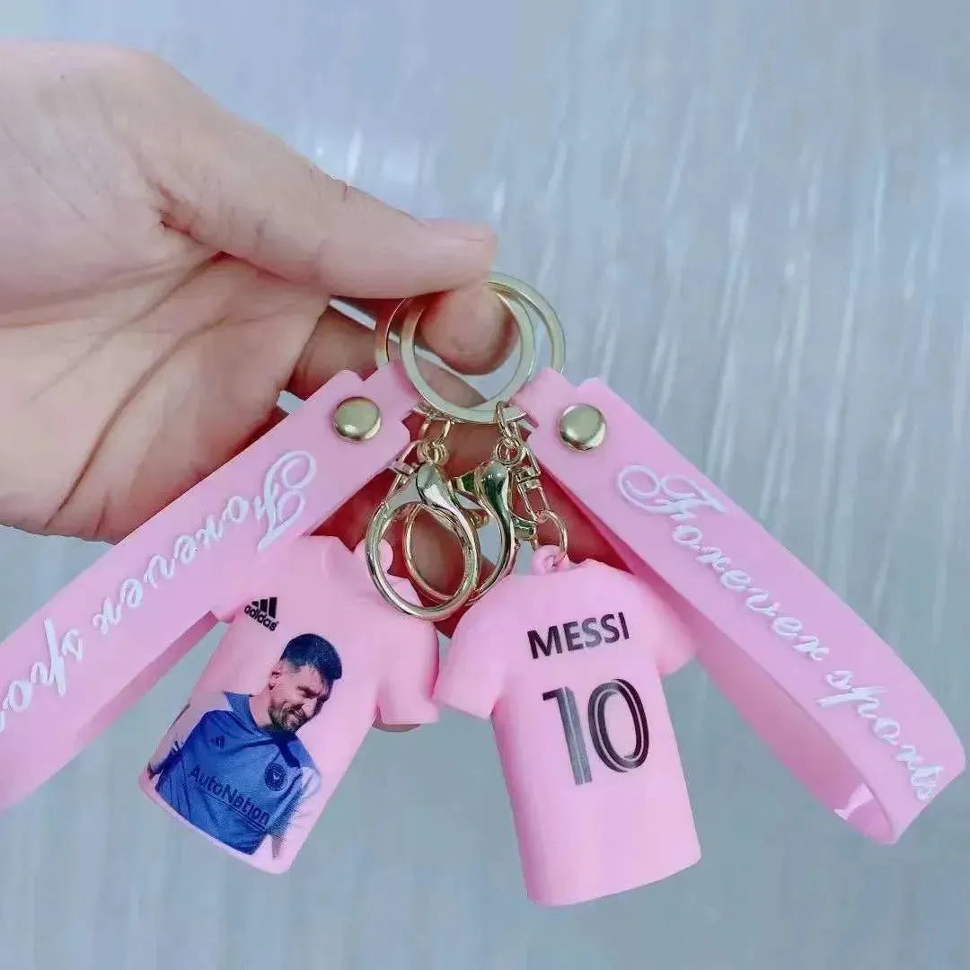 Messi Global Goals 3D Keychain - Bear Hugs