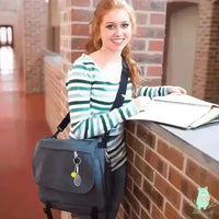 Metal Tennis Racket and Ball Keychain - Bear Hugs