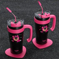 Mickey & Lotso Premium Insulated Thermos (1200 ml) - Bear Hugs