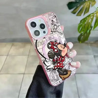 Mickey and Minnie Couple MagSafe Phone Case (For iPhone) - Bear Hugs