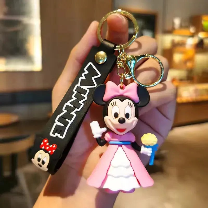 Mickey & Minnie Mouse Wedding Keychain - Bear Hugs