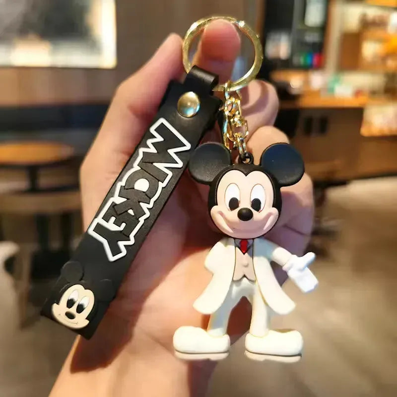 Mickey & Minnie Mouse Wedding Keychain - Bear Hugs