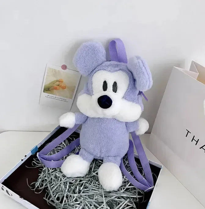 Mickey & Minnie Plush Backpack (35 cm) - Bear Hugs