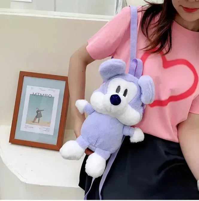 Mickey & Minnie Plush Backpack (35 cm) - Bear Hugs