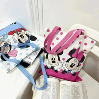 Mickey & Minnie Printed Pattern Shoulder Bag - Bear Hugs