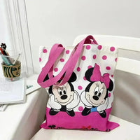 Mickey & Minnie Printed Pattern Shoulder Bag - Bear Hugs