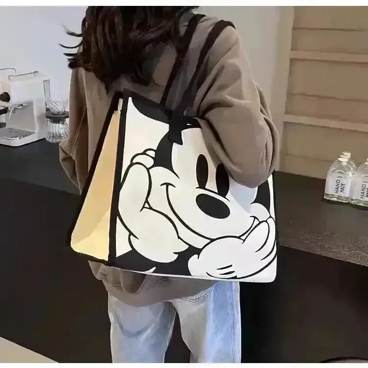 Mickey Canvas Large Tote Bag - Bear Hugs