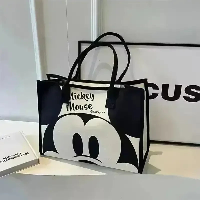 Mickey Canvas Large Tote Bag - Bear Hugs