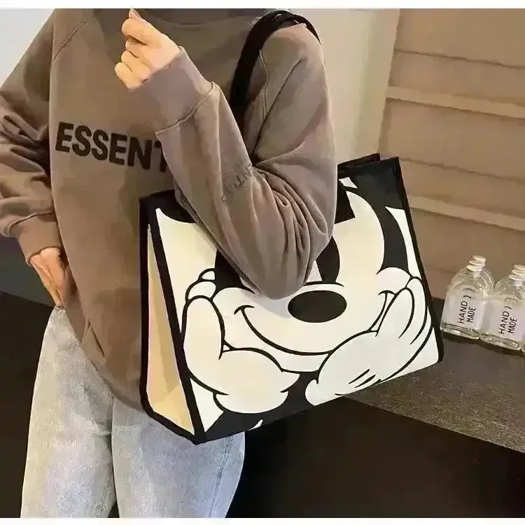 Mickey Canvas Large Tote Bag - Bear Hugs