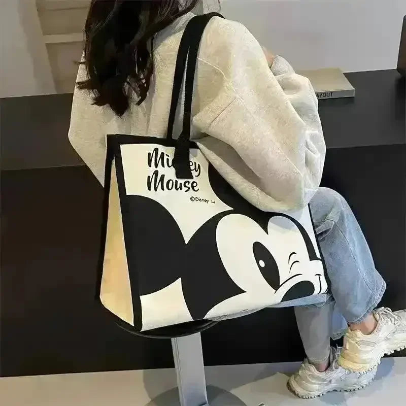 Mickey Canvas Large Tote Bag - Bear Hugs