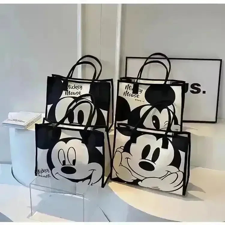 Mickey Canvas Large Tote Bag - Bear Hugs