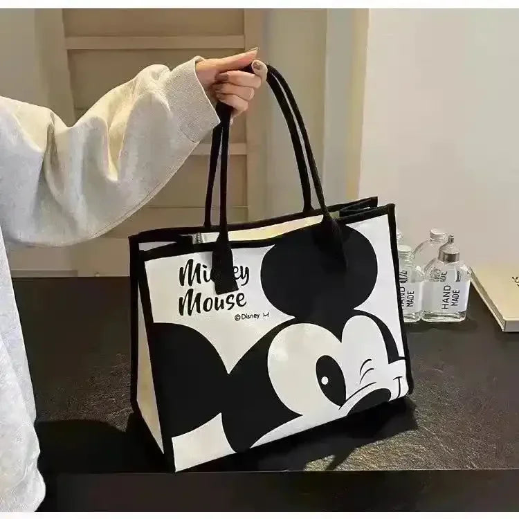 Mickey Canvas Large Tote Bag - Bear Hugs