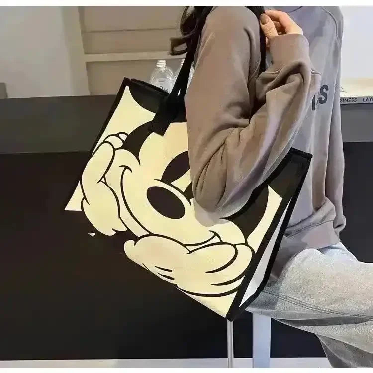 Mickey Canvas Large Tote Bag - Bear Hugs