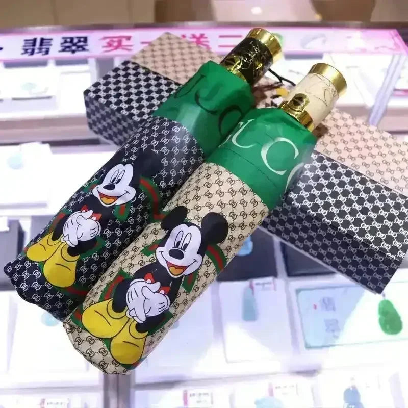 Mickey Minnie Designer Collab Umbrella - Bear Hugs