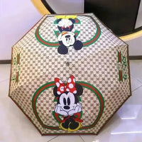 Mickey Minnie Designer Collab Umbrella - Bear Hugs