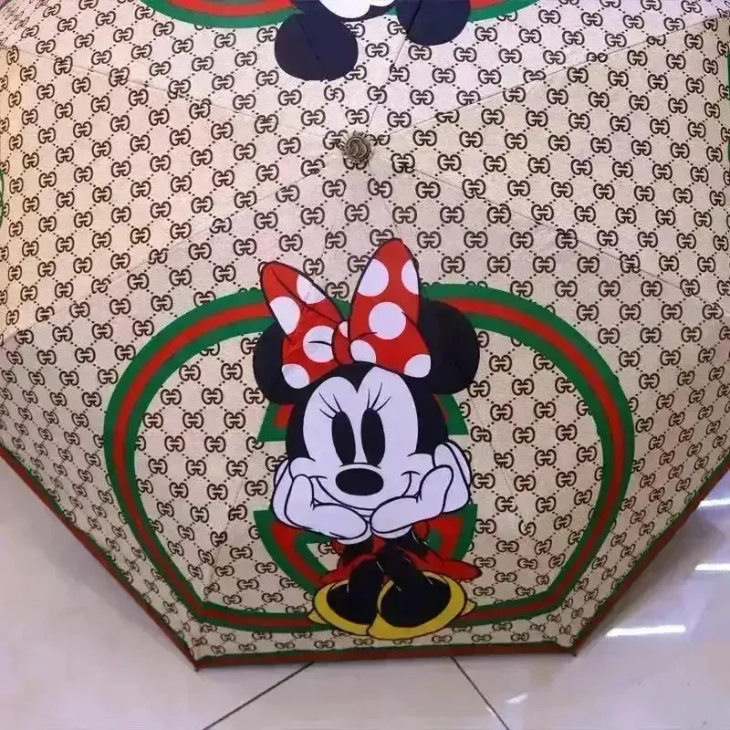Mickey Minnie Designer Collab Umbrella - Bear Hugs