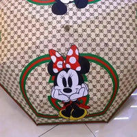 Mickey Minnie Designer Collab Umbrella - Bear Hugs