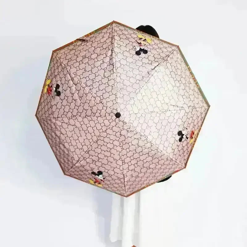 Mickey Minnie Designer Collab Umbrella - Bear Hugs