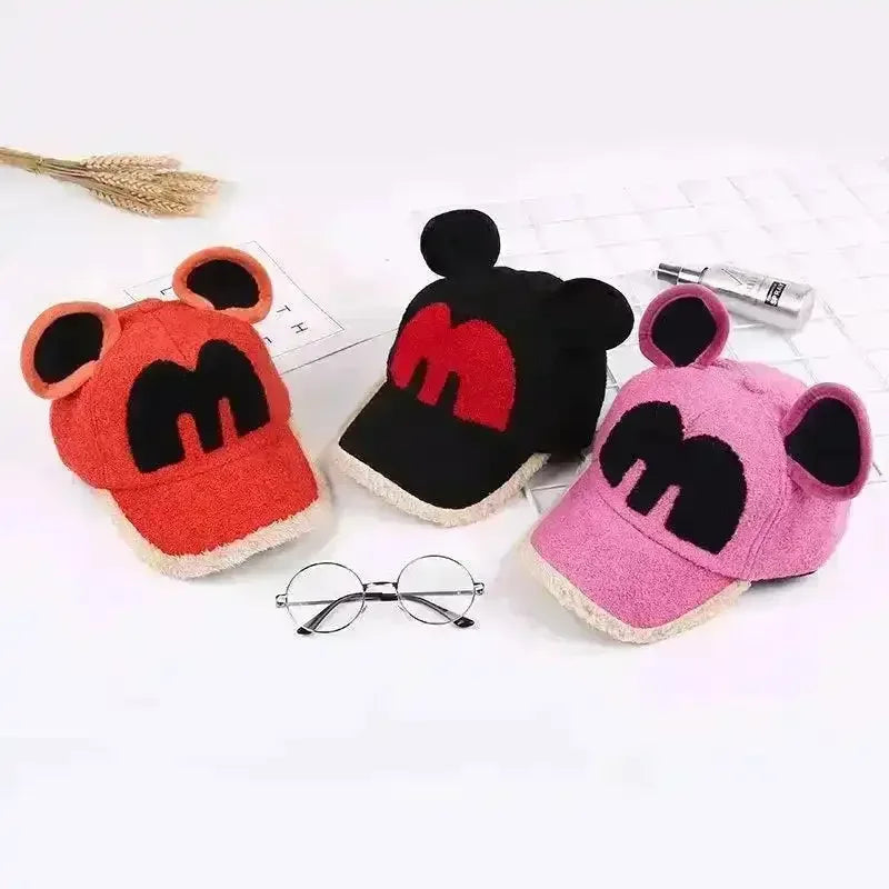 Mickey Mouse Fur Cap - Bear Hugs