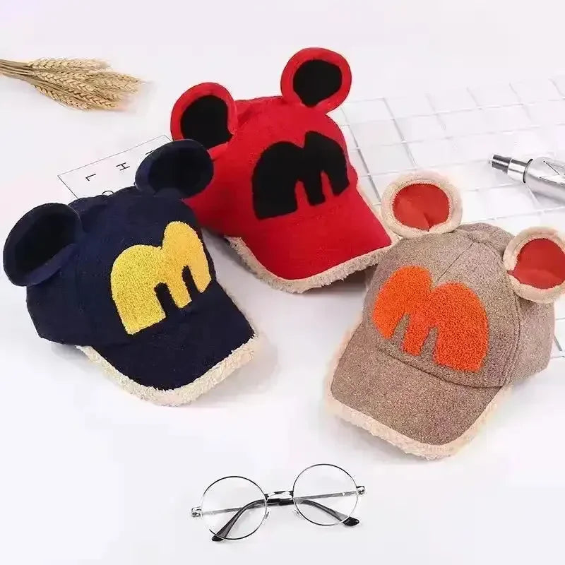 Mickey Mouse Fur Cap - Bear Hugs