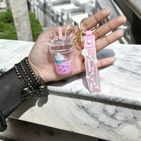 Mickey Tumbler Liquid Keychain - Bear Hugs