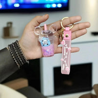 Mickey Tumbler Liquid Keychain - Bear Hugs