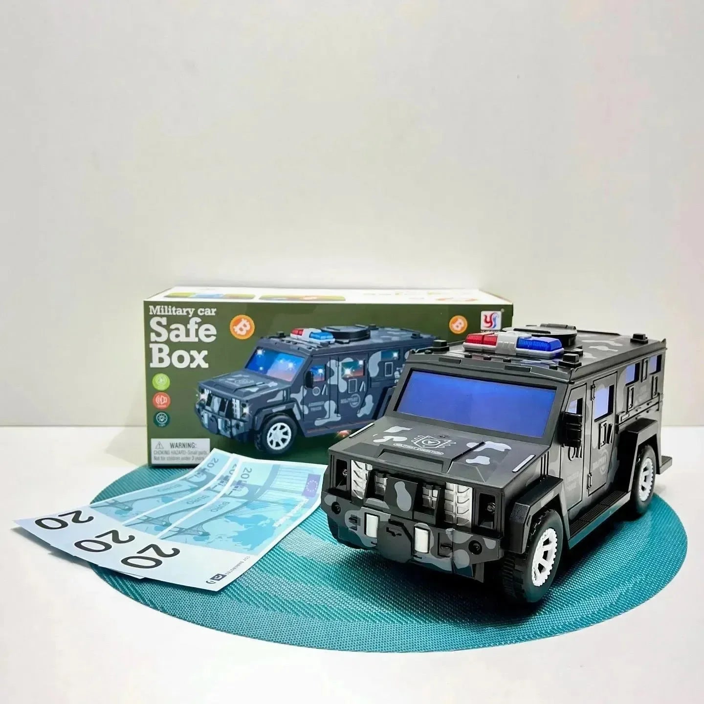 Military Armored Vault Money Safe Box - Bear Hugs