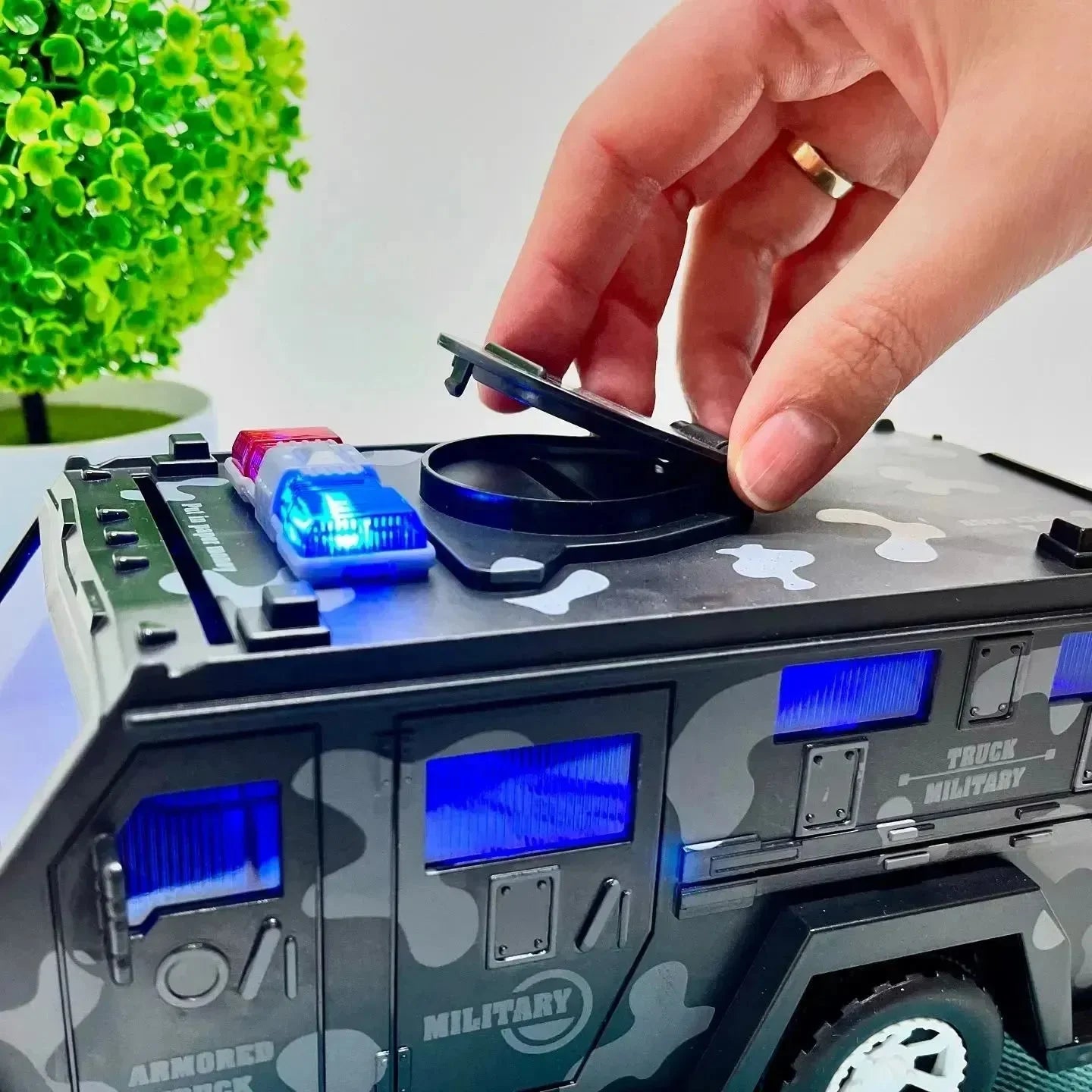 Military Armored Vault Money Safe Box - Bear Hugs