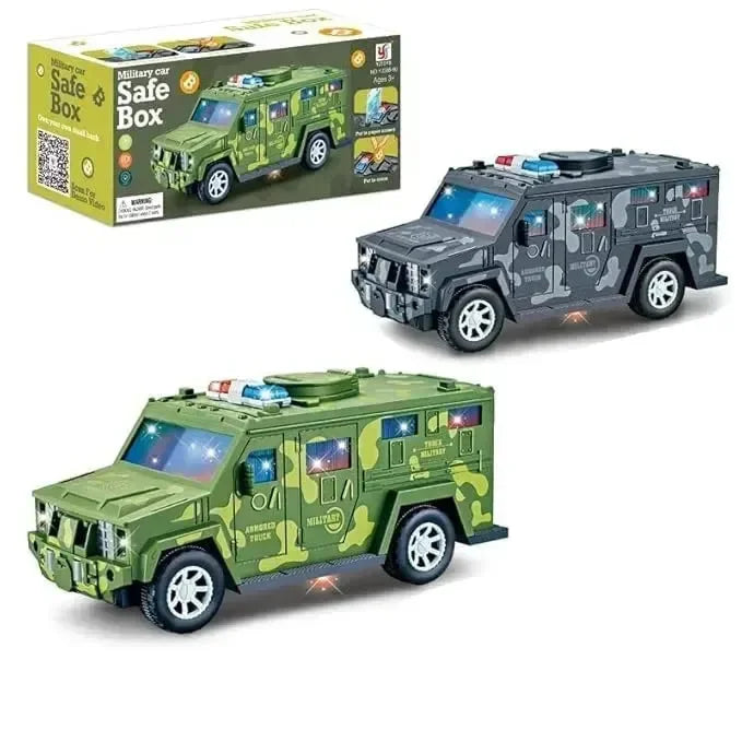 Military Armored Vault Money Safe Box - Bear Hugs