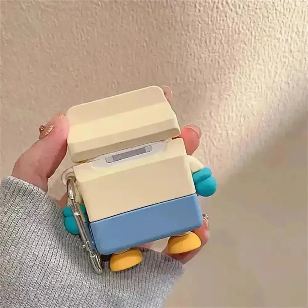 Milk Box Robot Case (For Airpods) - Bear Hugs