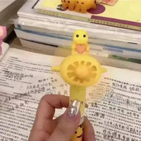 Milk Dragon Kawaii Handheld Fan Pen - Bear Hugs