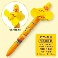 Milk Dragon Kawaii Handheld Fan Pen - Bear Hugs