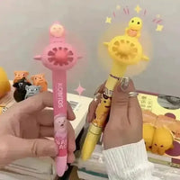 Milk Dragon Kawaii Handheld Fan Pen - Bear Hugs