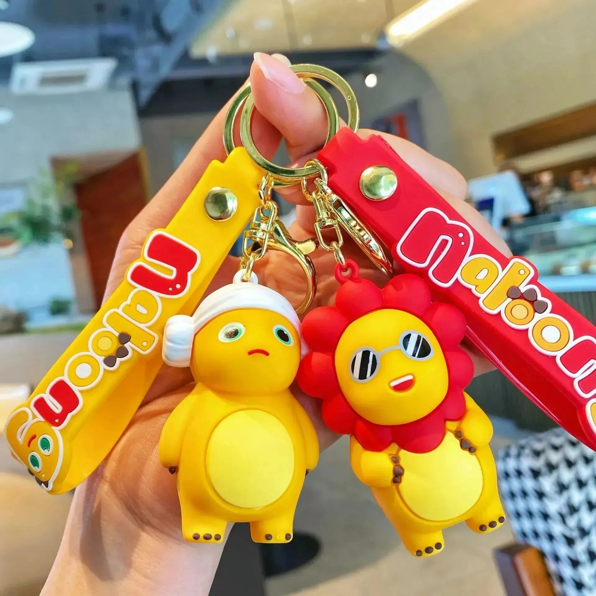 Milk Dragon Mischief 3D Keychain - Bear Hugs